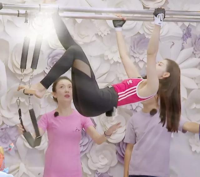 张天爱健身日常_健身狂魔女艺人_娱乐圈 健身  明星